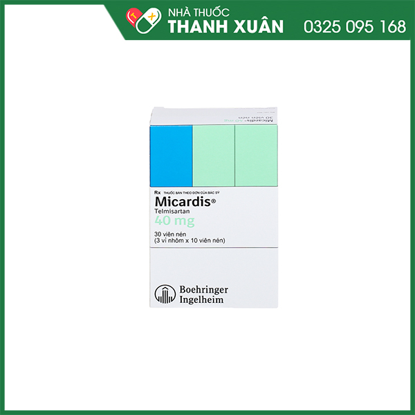 Thuốc Micardis 40mg điều trị tăng huyết áp